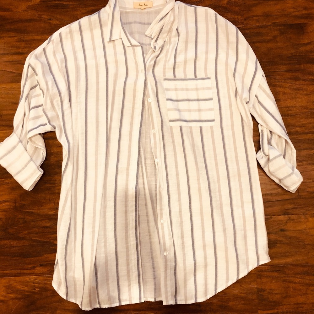 Oversized Button Up Size M